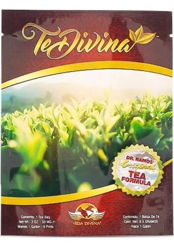 Vida Divina TeDivina Detox Tea All Organic Healthy Cleansing Formula.