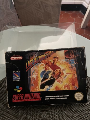 Last Action Hero FAH Super Nintendo Complet Boite Notice - Photo 16/19
