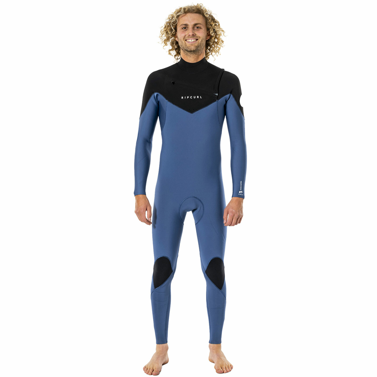 Rip Curl Dawn Patrol 3/2GB Chest Zip Herren-Neoprener Steamer Neopreno Azul