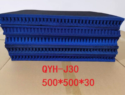 1Pcs QYH-J30 Pyramid absorbing material electromagnetic shielding, 500*500*30mm