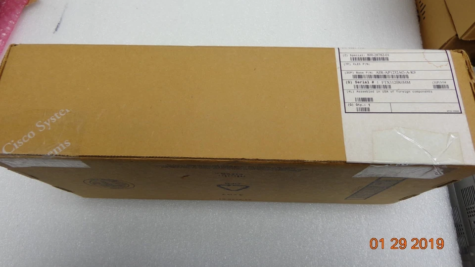 Cisco Aironet 1200 Wireless AP AIR-AP1232AG-A-K9 Doble Nuevo Foto 2 de 4