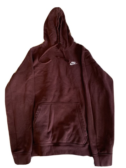 Nike Hoodie Maroon Used Size Medium | eBay