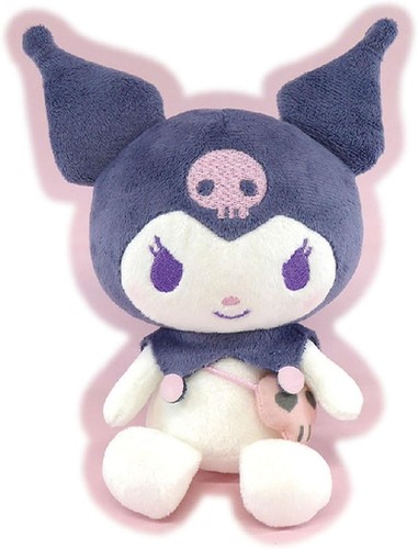 Sanrio Character Nostalgic Series Kuromi Sitting Stuffed Toy Plush Doll New JP - Picture 12 of 12