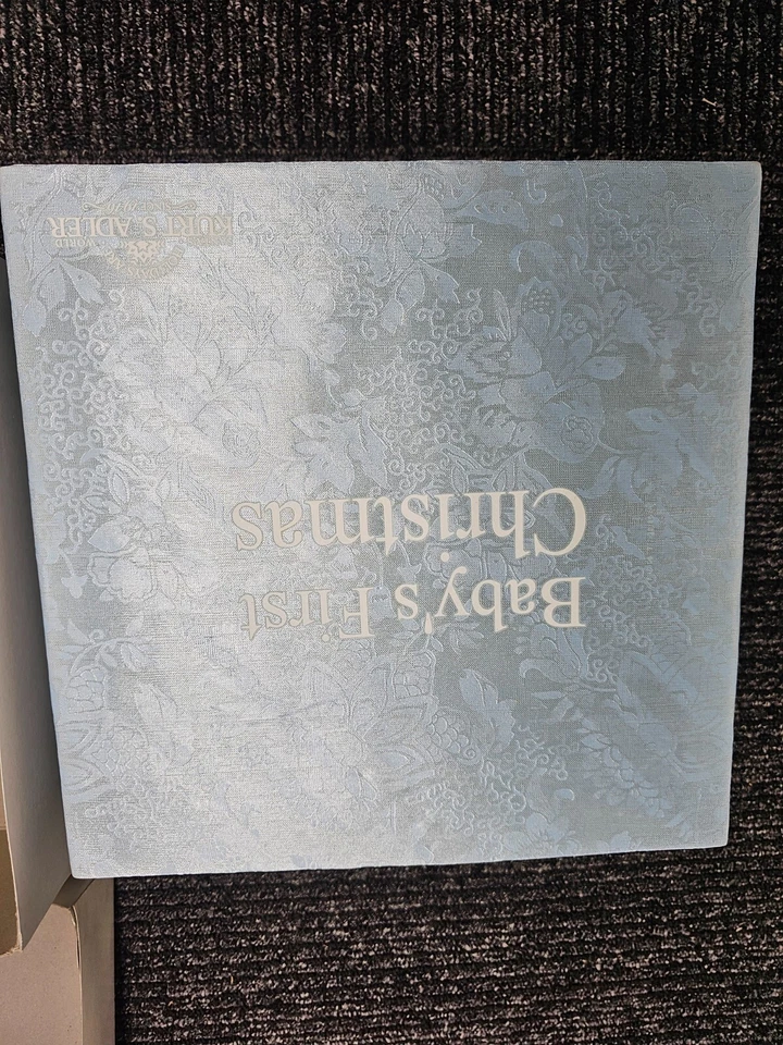 4 件 Kurt S. Adler 蓝色男宝宝第一个圣诞节玻璃摆件 NB0017B — 第 4/4 张图片