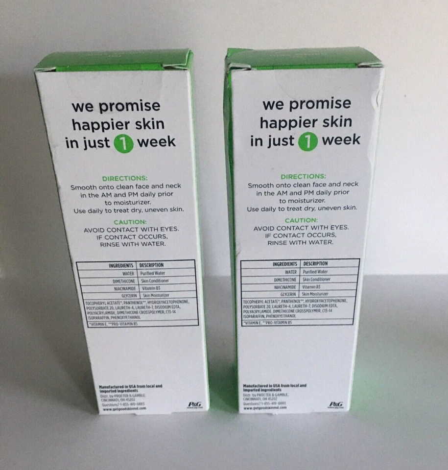 Good Skin MD Smoothing Facial Serum with Vitamin B3 1.7oz, Lot of 2 - Image 2 of 4