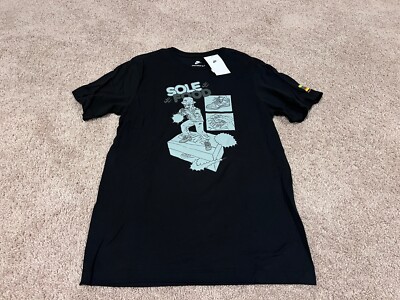 Nike Air Max Sole Food burger retro black swoosh t shirt Dunks Air Force 1 NY S