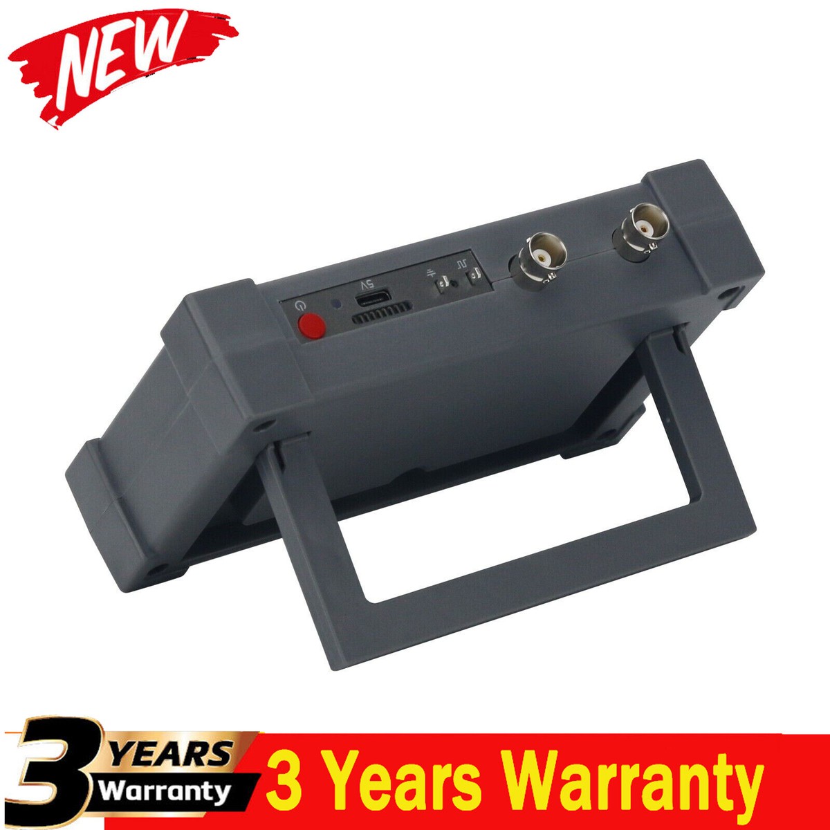 Oscilloscopio digitale 3 in 1, DSO3D12, oscilloscopio a 2 canali, multimetro e generatore di segnale, larghezza di banda 120 MHz, frequenza di campionamento 250/s, display IPS da 3,2 pollici, design