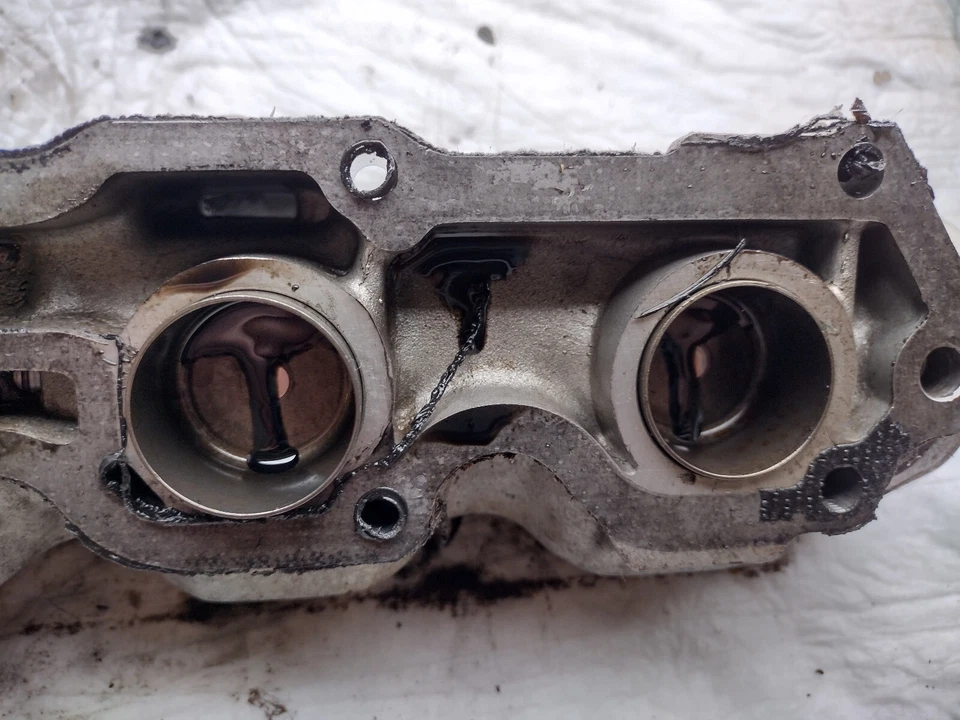 Fiat 124/2000 Spider 1982 cámara de admisión y carcasa 132 CB 4268804 Foto 4 de 4