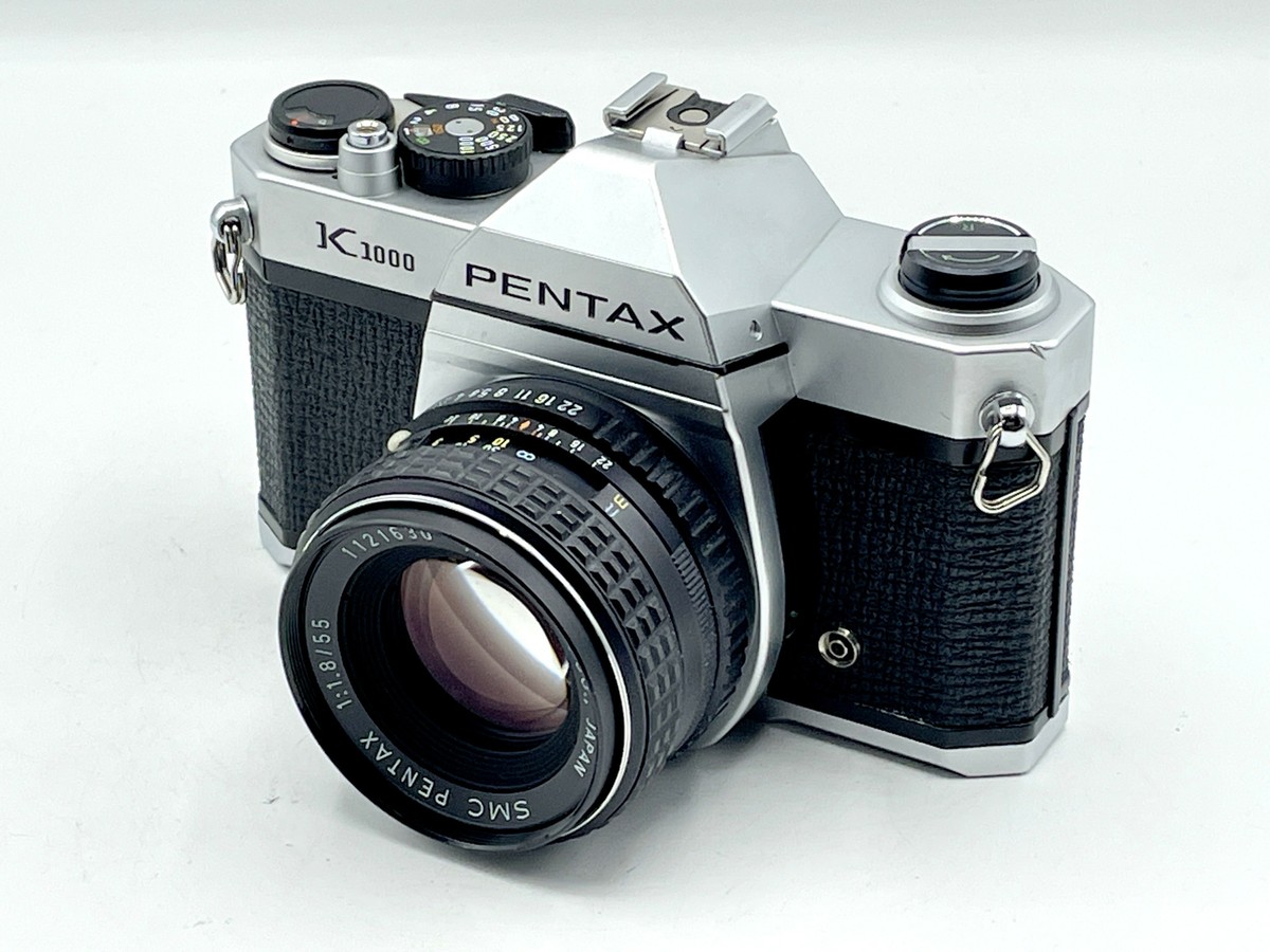 PENTAX K1000 箱付き Pentax K1000 35mm SLR Camera Kit w/ 55mm Manual Focus Lens