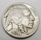 1926 P INDIAN HEAD "BUFFALO" NICKEL AVE CIRCULATED **FREE SHIPPING**
