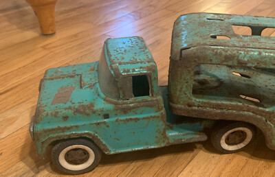 Camion De Livraison Buddy L 1941 - Acier Pressé - Vintage Avant-guerre - Direction Orientable