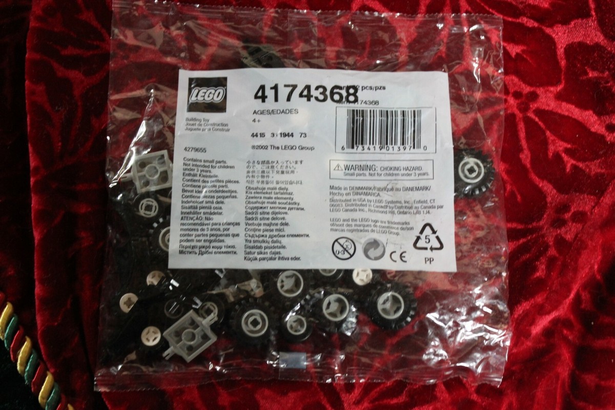 LEGO Bulk Brick ~ Small Wheels and Axles ~ Contains 52 Parts (Item