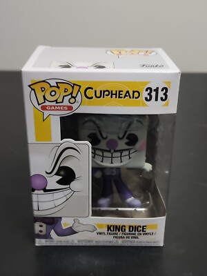 Funko Pop Games: Cuphead King Dice Collectible Figure #313 (purple) 