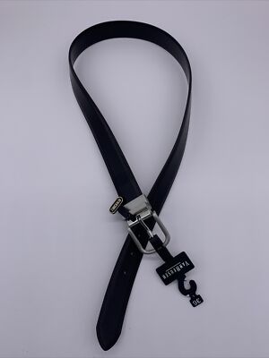 Van Heusen Leather Reversible Dress Belt Brown Black Men's Size 36