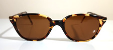 RARE Vintage PERSOL RATTI 301 Tortoise Yellow Gold Plated Sunglasses