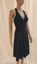 Laundry Shelli Segal Black Sleeveless Fit And Flare Size 4
