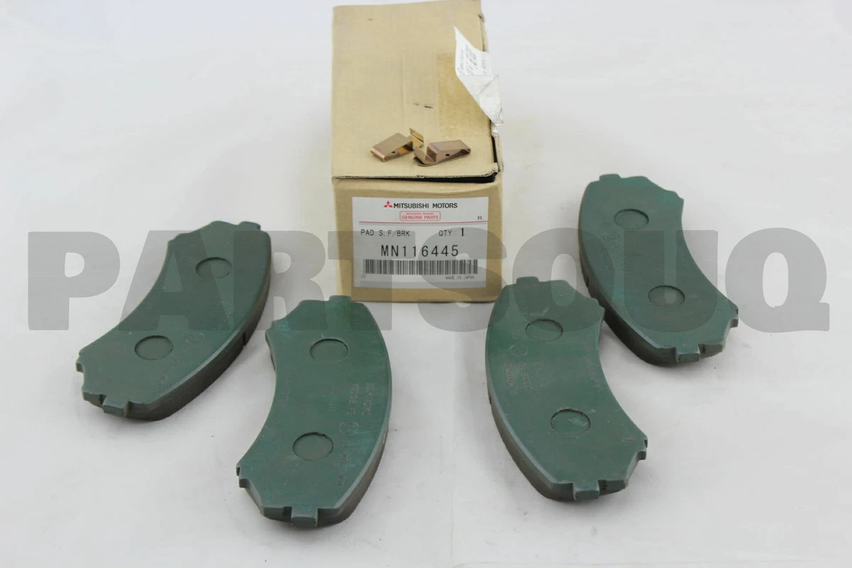MN116445 Genuine Mitsubishi PAD SET,FR BRAKE | eBay