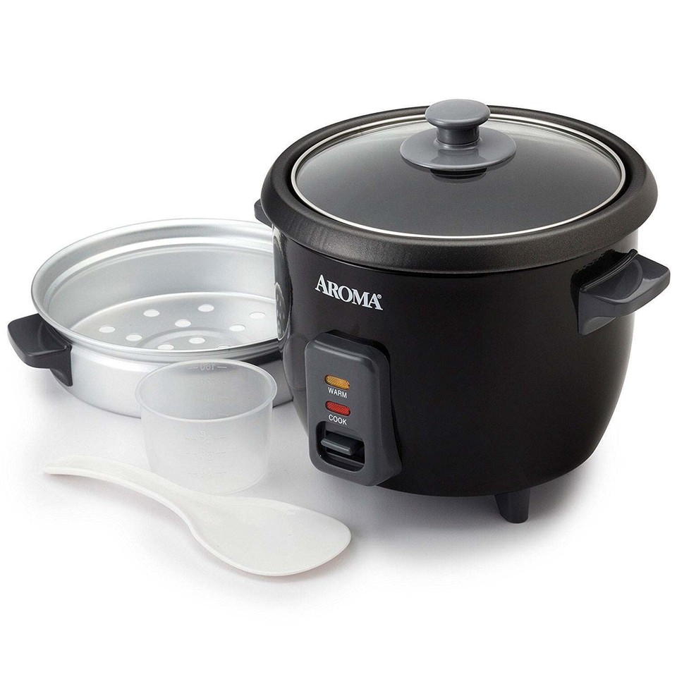 Aroma 6Cup Pot Style Rice Cooker Small Kitchen Appliances Rice Cookers eBay