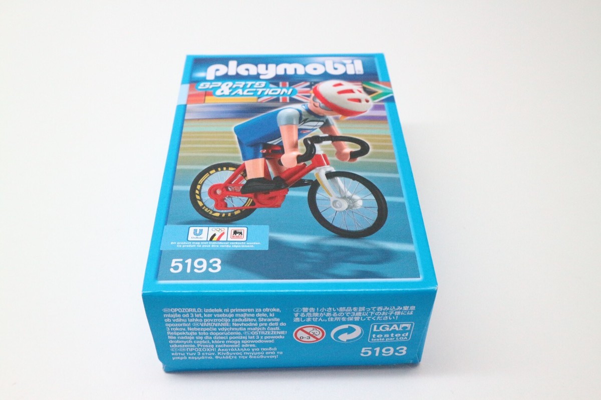 playmobil 5193 sports bike bicycle athletics use 5195 5194