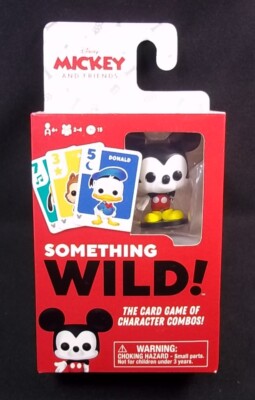 Funko Disney Something Wild card game Mickey Mouse figure NEW