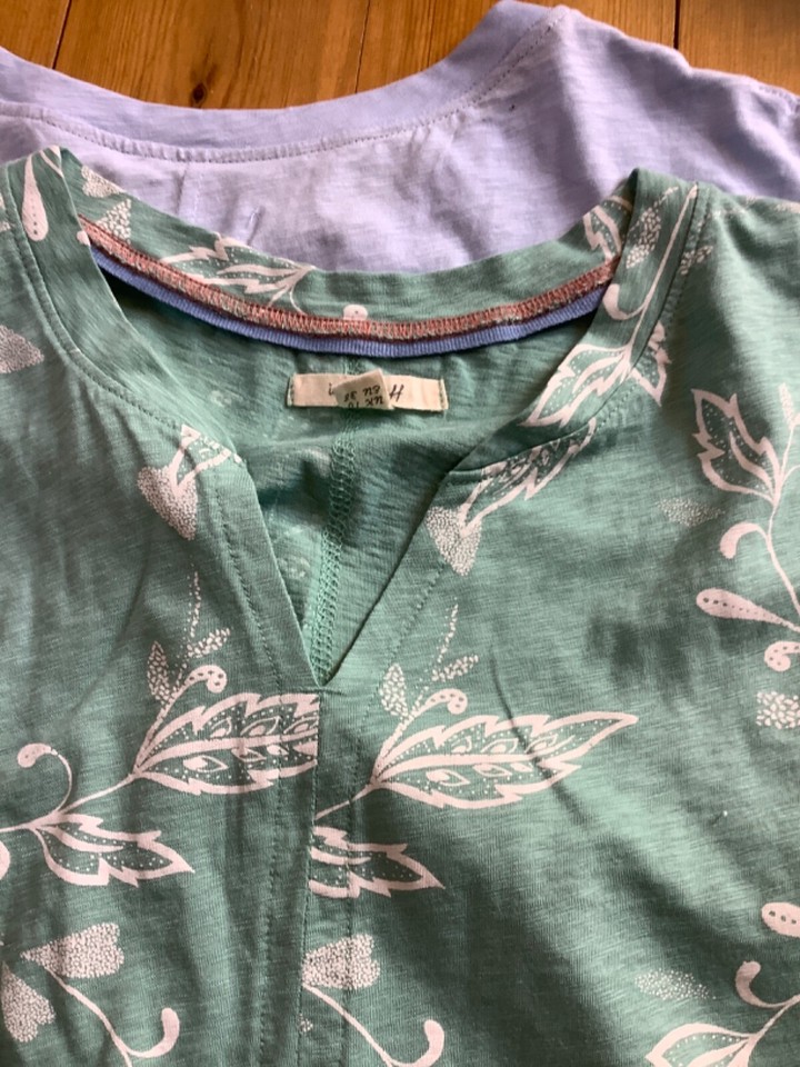 White Stuff 2 Womens Top size 10, 1 pale Blue and 1 Green eBay