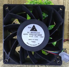 Delta FFC1212DE-S96P 12V 2.40A 4000RPM 170CFM 12CM 12038 dual ball server fan
