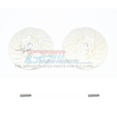 GPM Racing Aluminum +2mm Hex Brake Disk Silver : Maxx Monster Truck