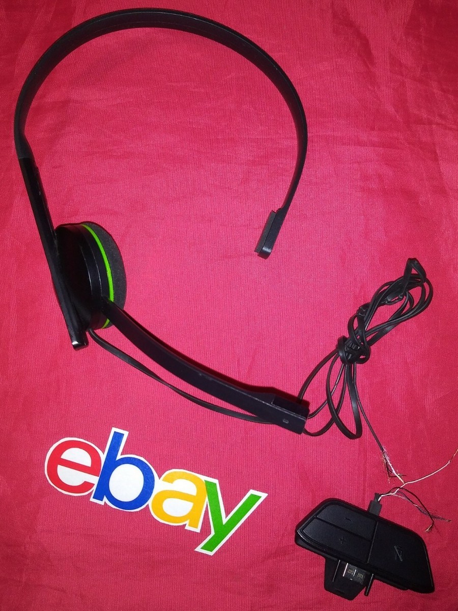 Genuine Microsoft Xbox One Wired Mono Headset W/ Mic Model 1564