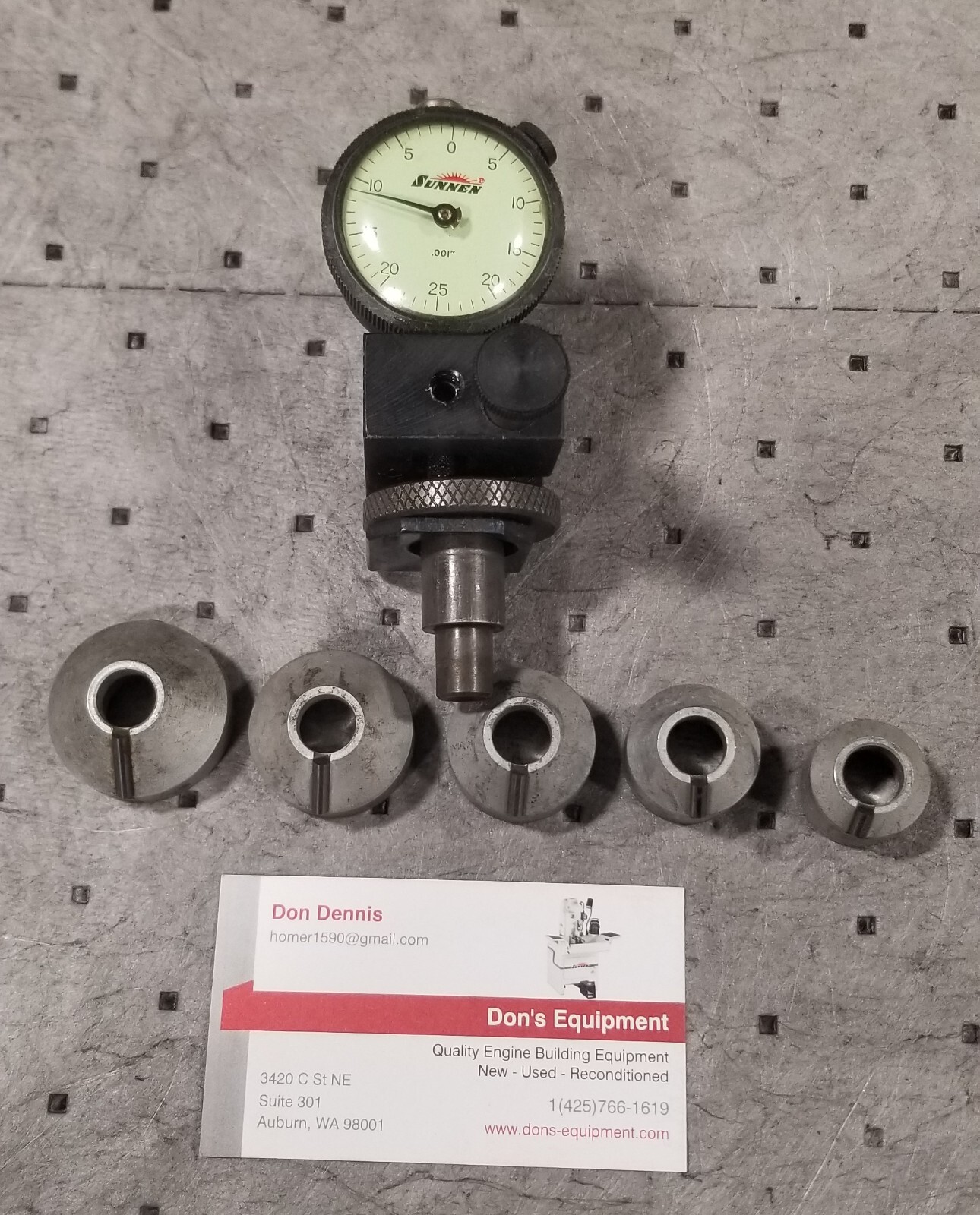 Sunnen Rottler VSC 750 Seat Runout Indicator 6mm Pilots nt Serdi eBay