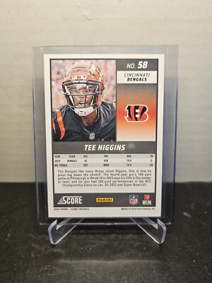 NFLカード Tee Higgins 世界1枚限定パッチカード含む3枚セット Tee Higgins Rookie Card #160 Panini Select Premier Level Football