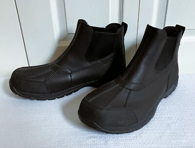 Ugg Butte Boots Black UGG Butte Chelsea Waterproof Lined Boots