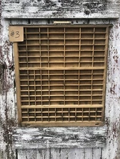 RARE Hamilton Wooden Printers Drawer Letterpress Typeset Tray DELUXE #3