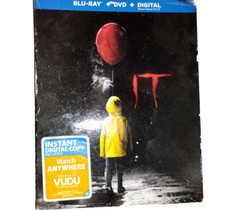 It Blu-ray, 2017 Pennywise Jaeden Lieberher Bill Skarsgard Steven King Horror 