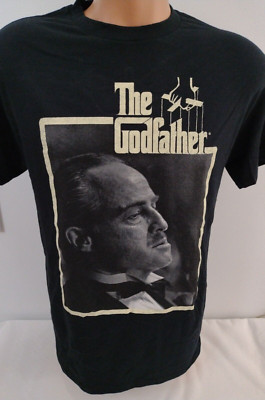 Marlon Brando Movie The Godfather T-Shirt Paramount Men's Sz Medium Don Corleone