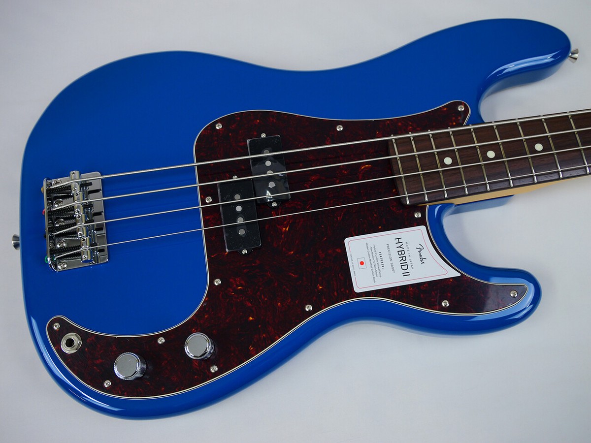 Fender Made In Japan Hybrid II Precision Bass Forest Blue Fender Made In Japan Hybrid II Precision Bass Forest Blue