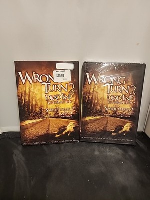 WRONG TURN 2 - Dead End - UNRATED DVD NEW/SEALED W Htf Slipcover 
