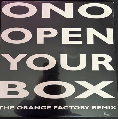 Yoko Ono-Open Your Box 12''2001 The Orange Factory Remix Sealed