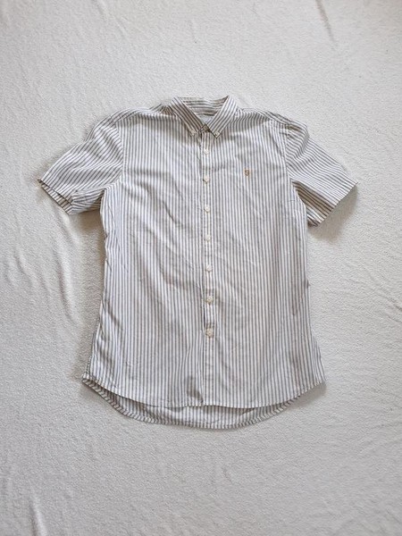 Men Farah Shirt Grey 40 /L / 48