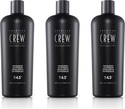 American Crew Precision Blend Peroxide 15 VOL 4,5% 3x450 ml