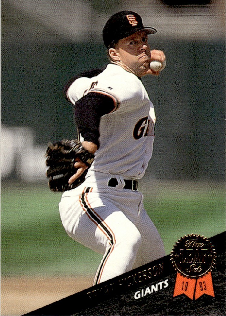 1993 Leaf Bryan Hickerson San Francisco Giants #501 13954