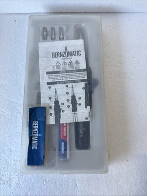 Bernzomatic Soldering Kit ST1000 ST500 Torch Set Open Box Untested