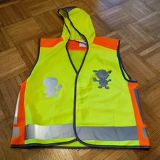 Warnweste Sicherheitsweste Reflektorweste Kinder Verkehrsdedektiv
