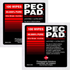 PEC-PAD Lint Free Wipes 4  X4  Non-Abrasive Ultra Soft Cloth for Cleaning Sensiti