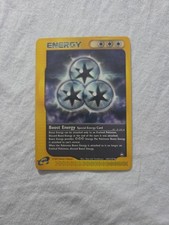Pokémon TCG Boost Energy 145/147 Aquapolis Regular Uncommon 2002 English on eBay