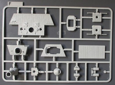 Takom 1/35th Scale King Tiger Henschel - Parts Tree S from Kit No. 2073s