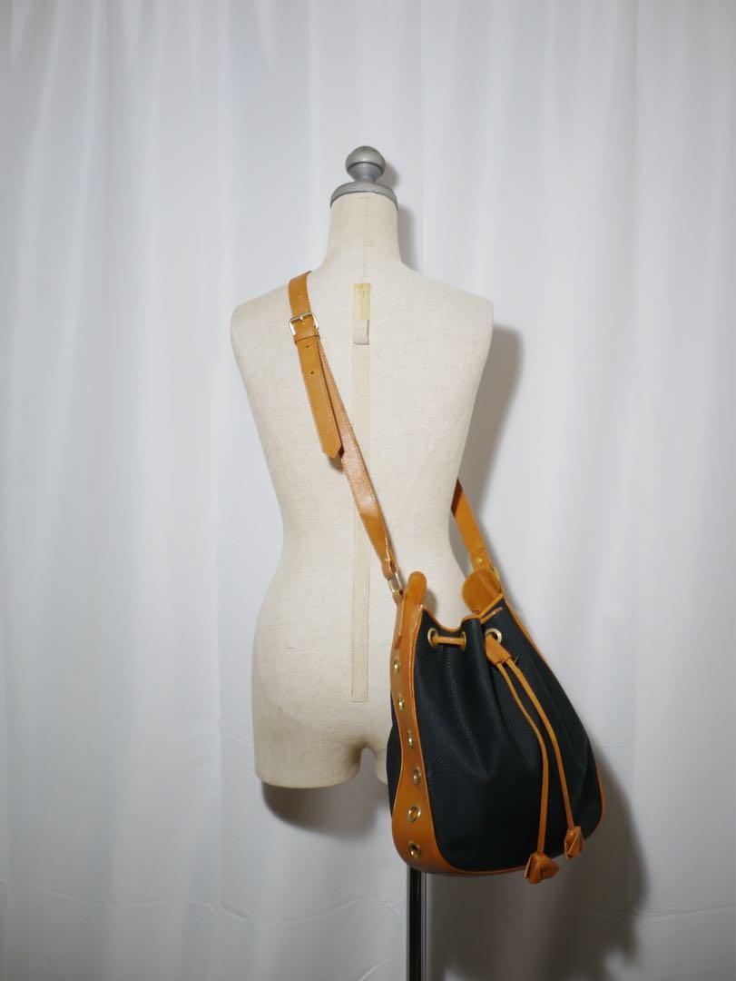 Borsa Yves Saint Laurent con coulisse vg importazione Giappone rara