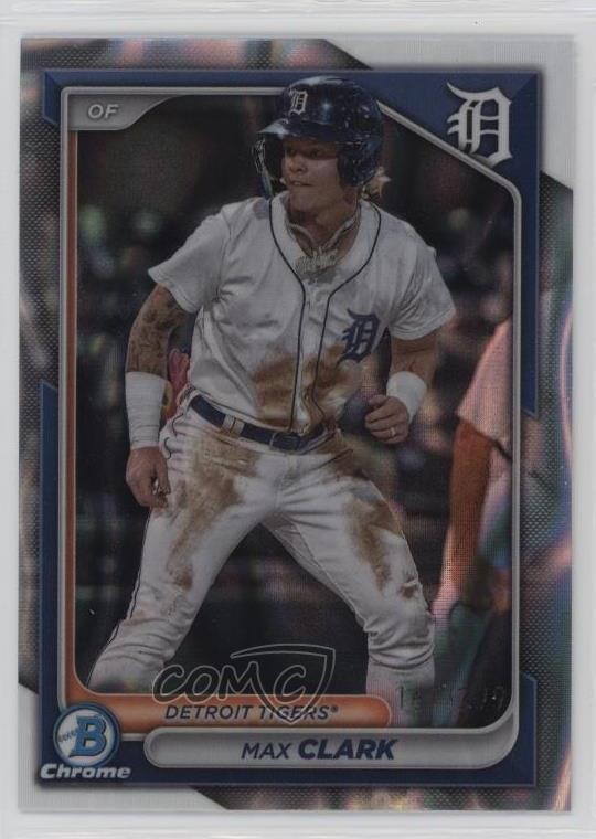 2024 Bowman Chrome Prospects Lava Refractor /399 Max Clark #BCP-74 15wb