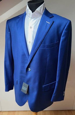 Handmade Lanieri Jacket Royal Blue 52 (42 US/UK)  920 Euro
