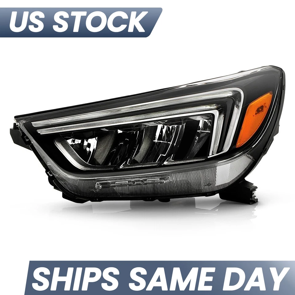 Full LED Headlight For 2017-2020 Buick Encore Left Driver Side W/ Blubs 42740097 Foto 2 de 4