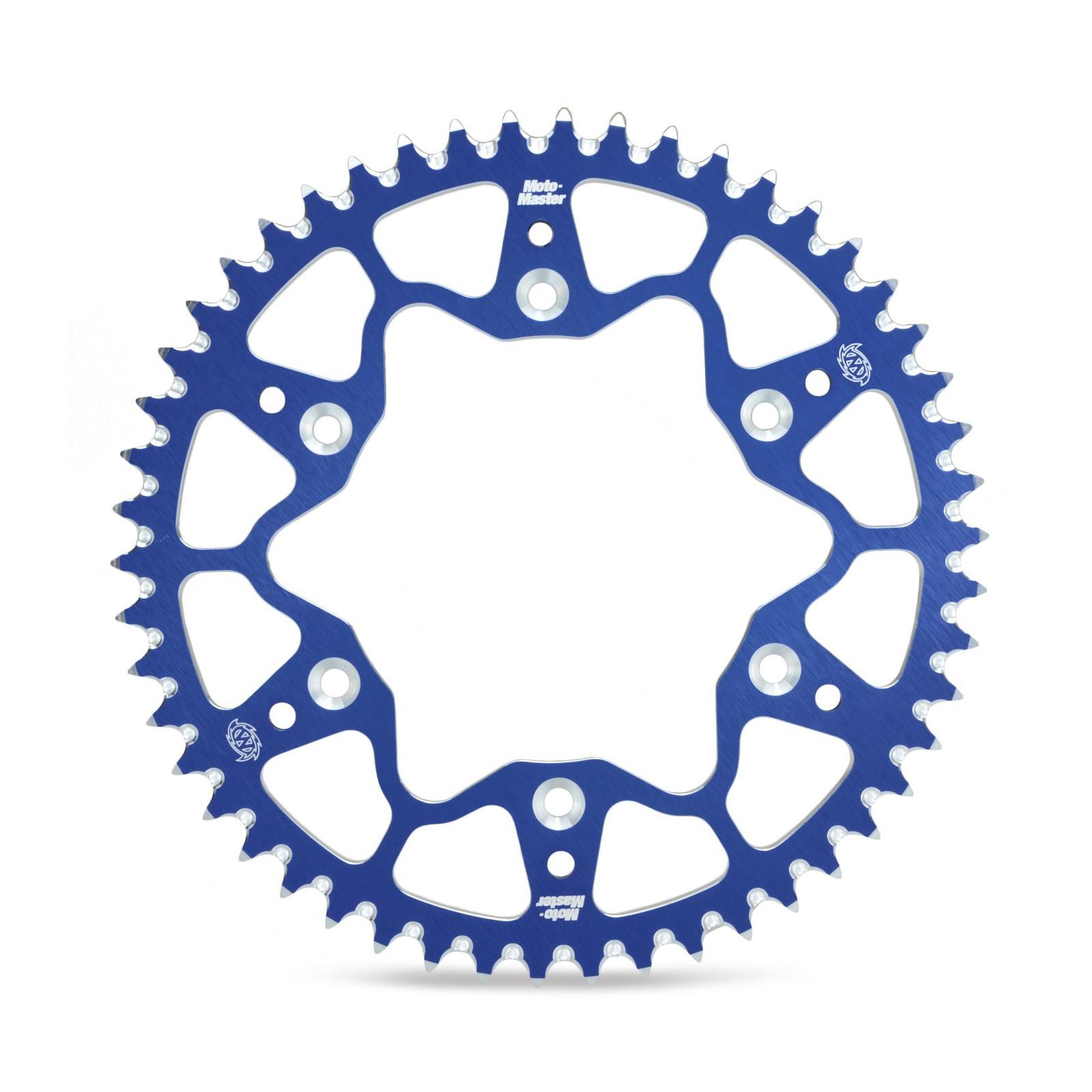 Moto-Master 7075 Series Alu. Sprocket (Blue - 420-46T) - Yamaha YZ65 (2018-)